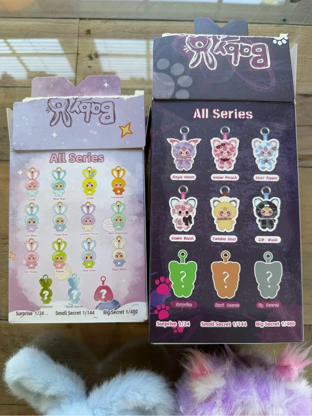 SET OF 2 Baby Three - Who’s Cat Am I Vol. 2 and Petit Macaron Cute Bunny Vol. 2